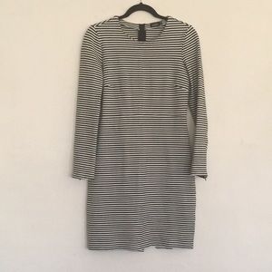 Kate Spade Saturday long sleeve striped dress SZ 4